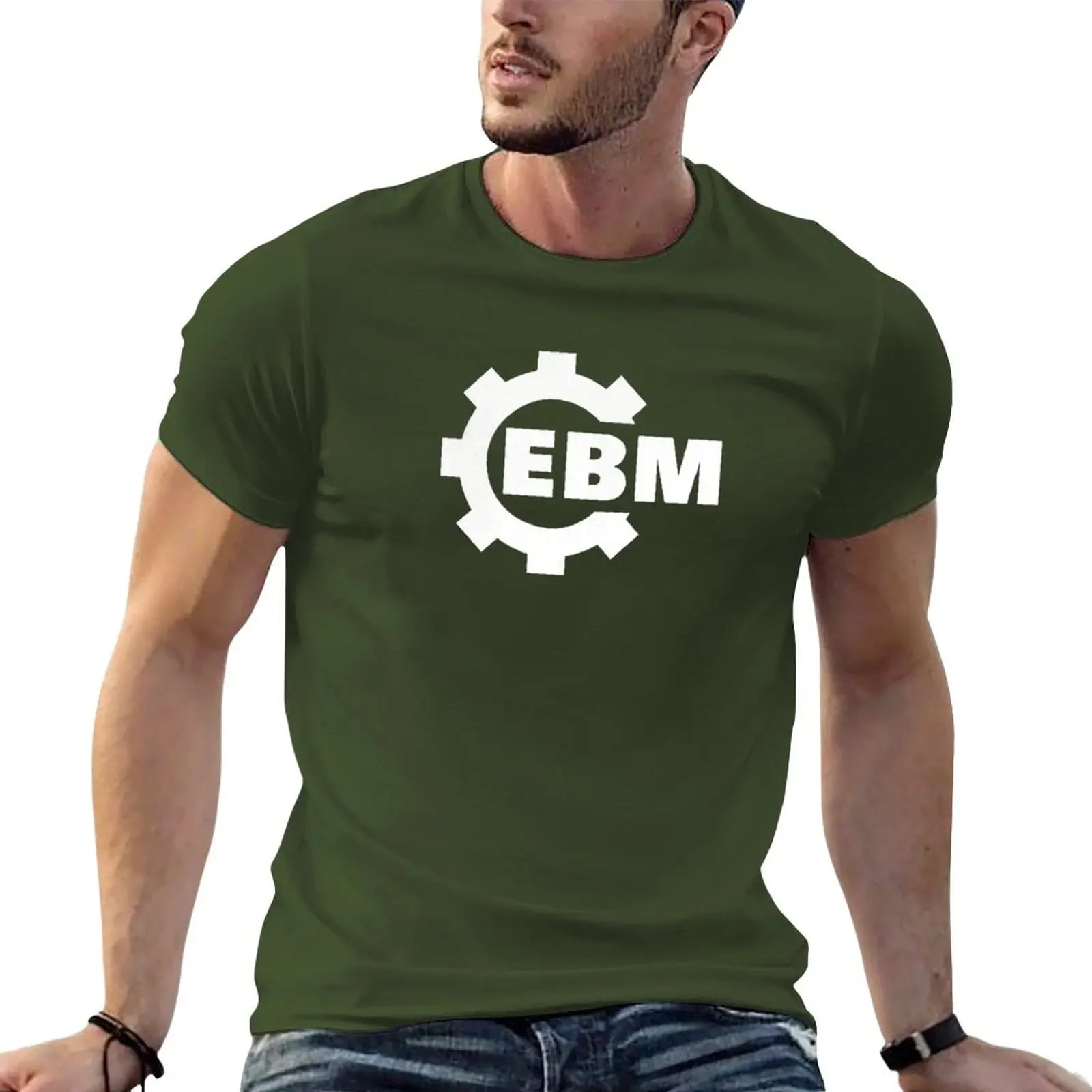 New EBM Techno Dark T-Shirt oversized t shirts graphic t shirts funny t shirts for men