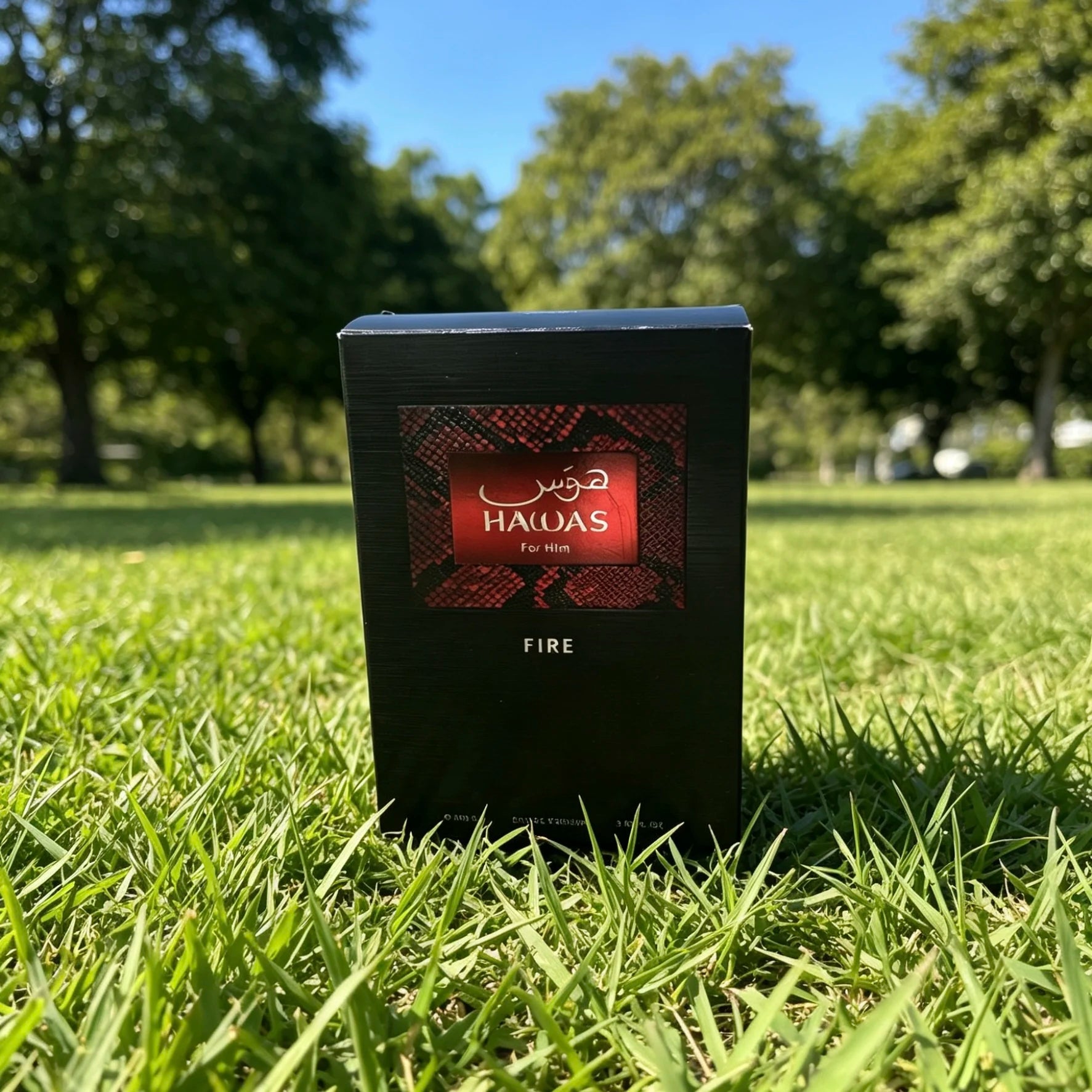 Hawas Fire For Him Eau De Parfum 100ml Perfume For Men Long Lasting Fragrance