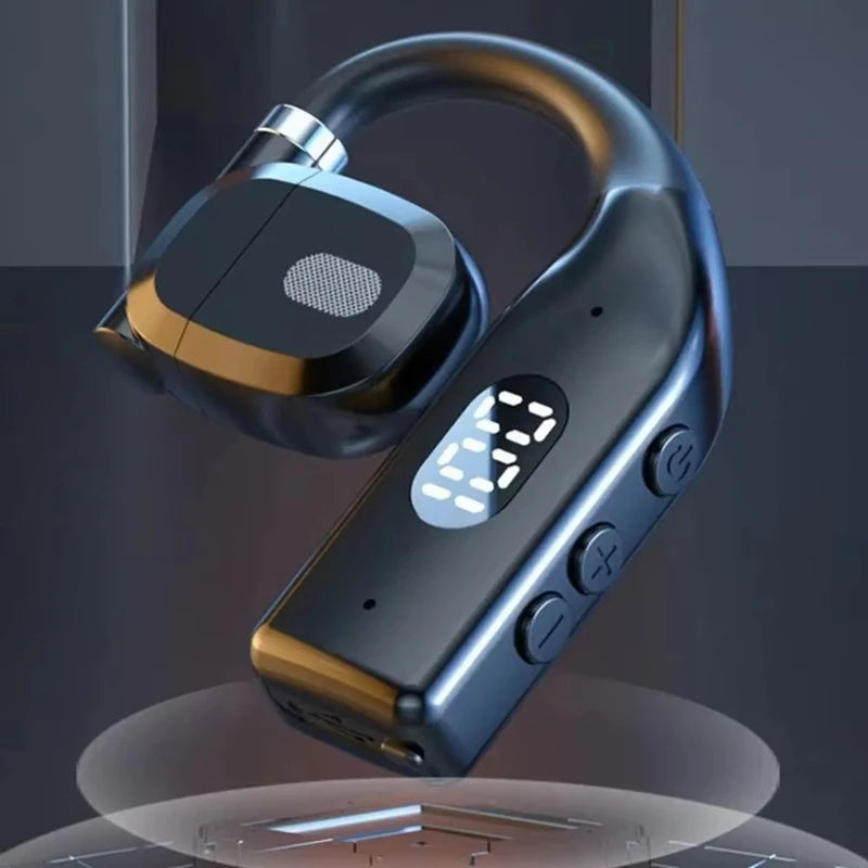 NEW Wireless Bluetooth Headphones Earhook Design Bluetooth 5.4 Noise Reduction Stereo Sound With Microphone Gaming Headset 2026