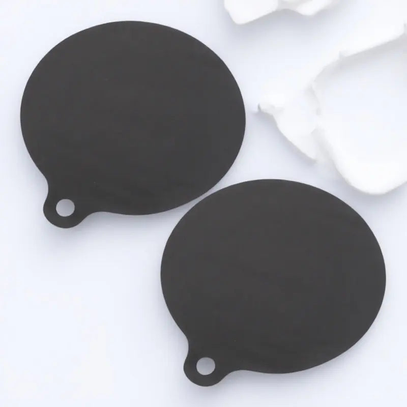 2Pcs Solid Color Silicone Induction Cooktop Mat Heat-Resistant Nonstick Protective Cooker Pad for Electromagnetic Stove