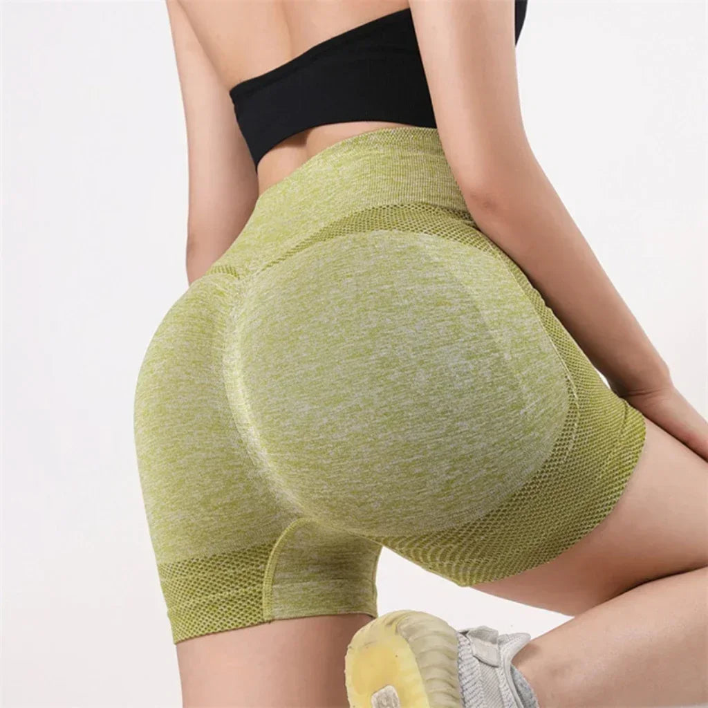 Sexy Booty Push Up Sport Yoga Shorts Women Seamless Spandex Running Cycling Short Fitness Leggings High Waist Female Gym Shorts