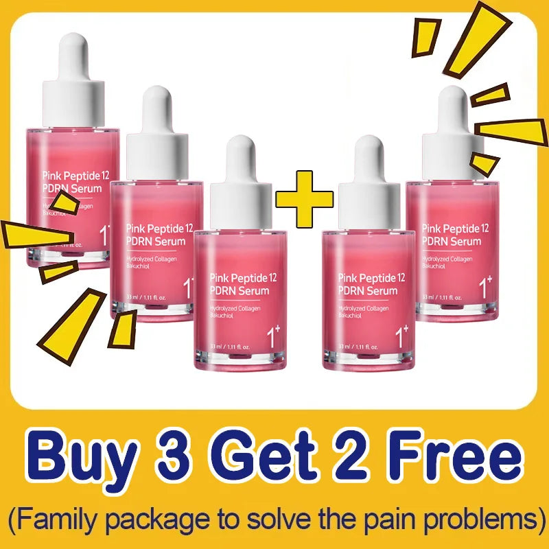 Facial Care Delicate And Moisturizing Skin. Pink Peptide Hydrolyzed Collagen Pdrn E-S-S-E-N-C-E