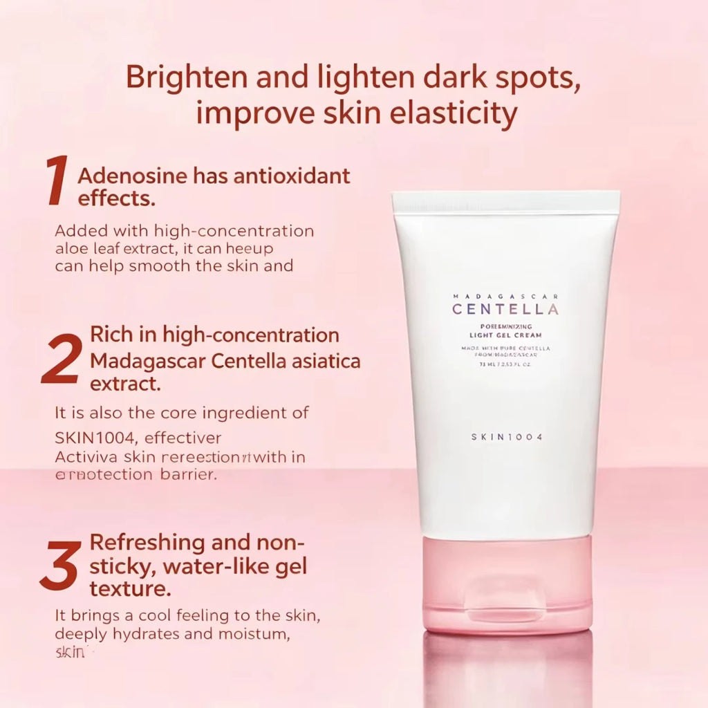 SKIN1004 Korean Skincare Centella Poremizing Travel Kit Sensitive Skin Soothing And Pore Care Set Cleanser Toner Ampoule Cream