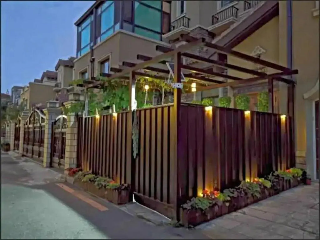 Solar Light Outdoor Stair Wall Step  LED Street  Garden Balcony Decoration Waterproof Stairs Fence Lamp