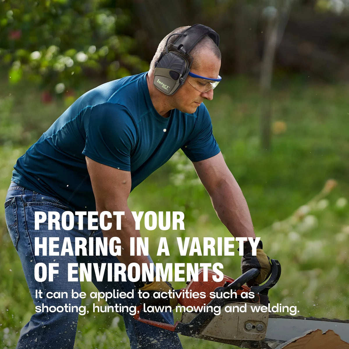 Tactical Shooting Earmuffs Electronic Sound Amplification Anti-Noise Hearing Protection Headset for Outdoor Sports