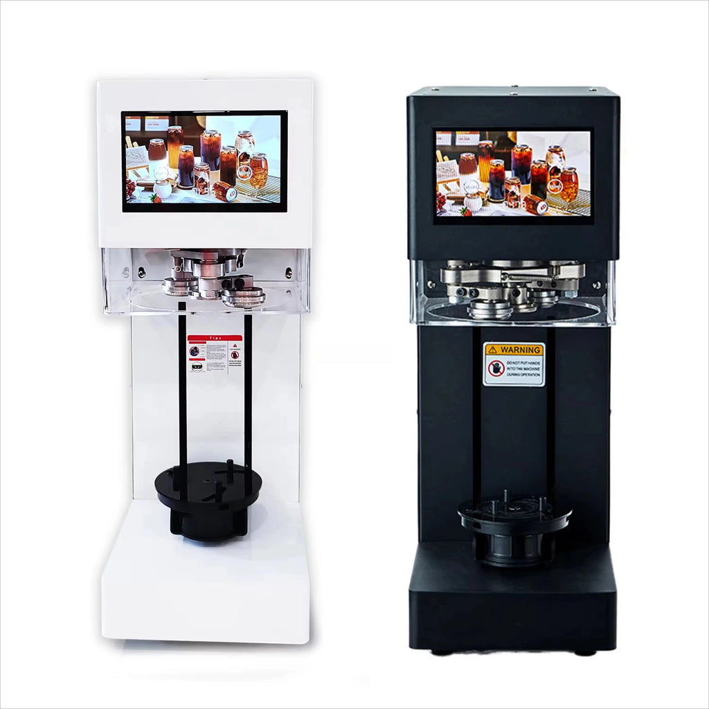 Commercial Aluminum Cover Cup Sealing Machine Fully Automatic Can Sealing Machine for Milk Tea Shop Beverage Can Sealing Machine