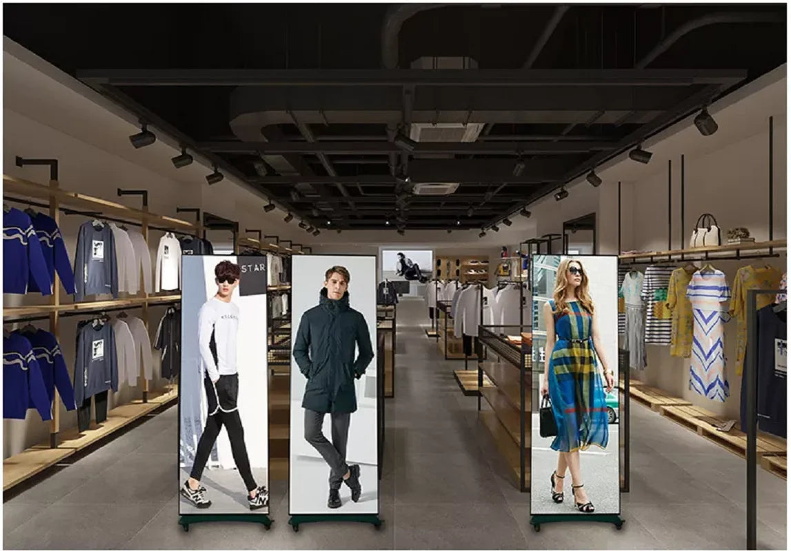 Foldable P1.53 640*1920mm COB Poster Screen LED display