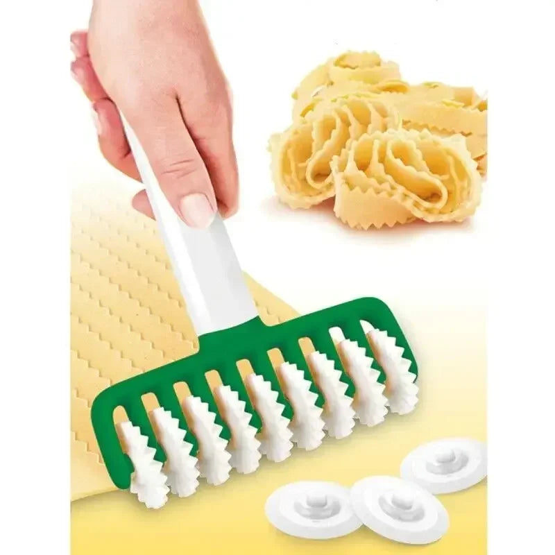 Noodles Cutter Kitchen Tool Roller Dockers Dough Cutter Plastic Noodle Knife Pasta Instant Noodles Maker kitchen gadgets baking
