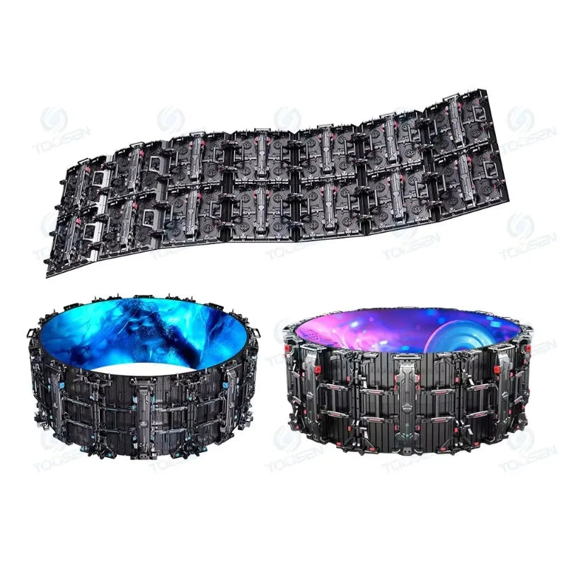 P2.6 P2.9 P3.9 Rainproof LED Video Wall Seamless Splicing Movable Stage Wedding Outdoor Event Rental Display Screen