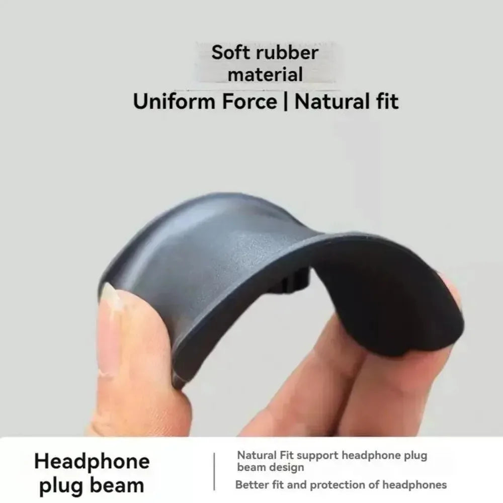 1pc Headphone Stand Headset Universal Soft Support Holder Hanger E-sports Head Mounted Earphone Supporter