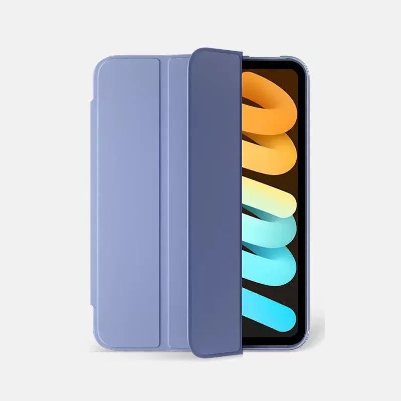 Smart Case For iPad Mini 7 2024 A17 pro 8.3"Mini 6 2021 8.4 A2567 6th Generation Pencil Holder Case iPad Mini 7th 6th Generation