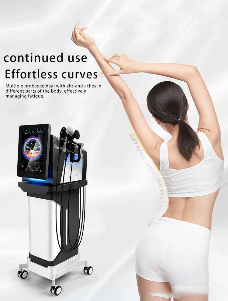 448k Portable Tecar Cet Ret Pain Relief INDIBA Physiotherapy Equipment Diathermy Slimming Machine Body Massage