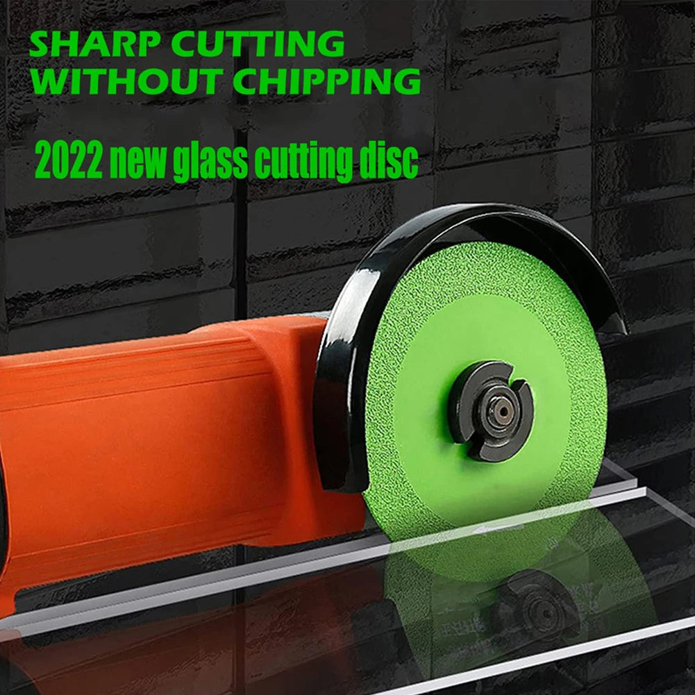1Pcs Glass Cutting Disc 100/115/125*22.23mm Ultra-thin Saw Blade Diamond Jade Wine Bottle Ceramic Polish Angle Grinder Machine