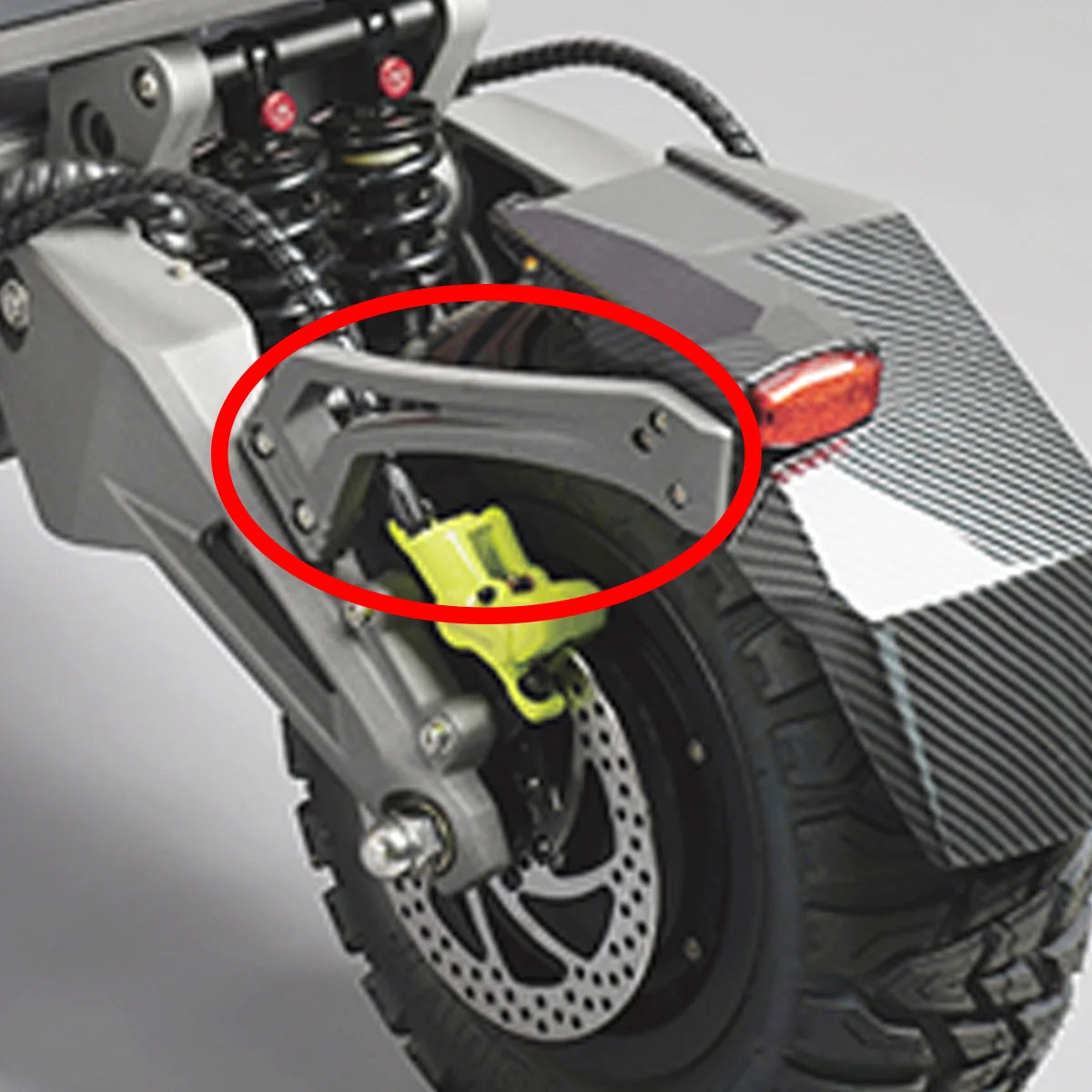Front Rear Fender Mudguard Mounting Bracket for GT2 GT2S GT2RS Electric Scooter Carbon Fiber Splash Guard Accessories