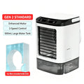 Portable Air Conditioner 3-speed Small Ac Unit Mini Air Cooler 900ml Water Tank Electric Fan With Humidifier For Bedroom JJ2818