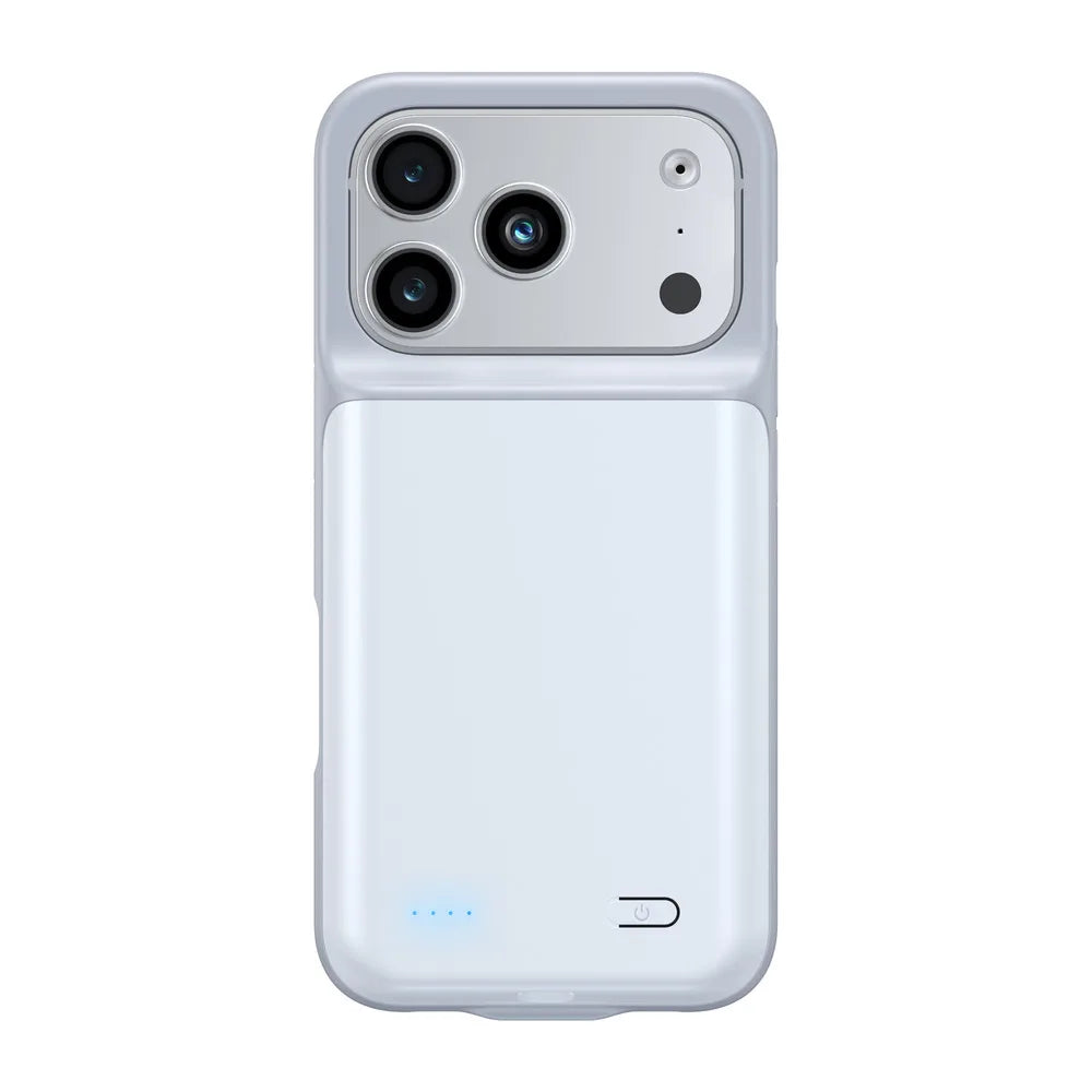 Xilecaly Smart Battery Charger Case For iphone 17 Pro Max Battery Pack Power Bank External Charging Cover For iphone Air 17Air