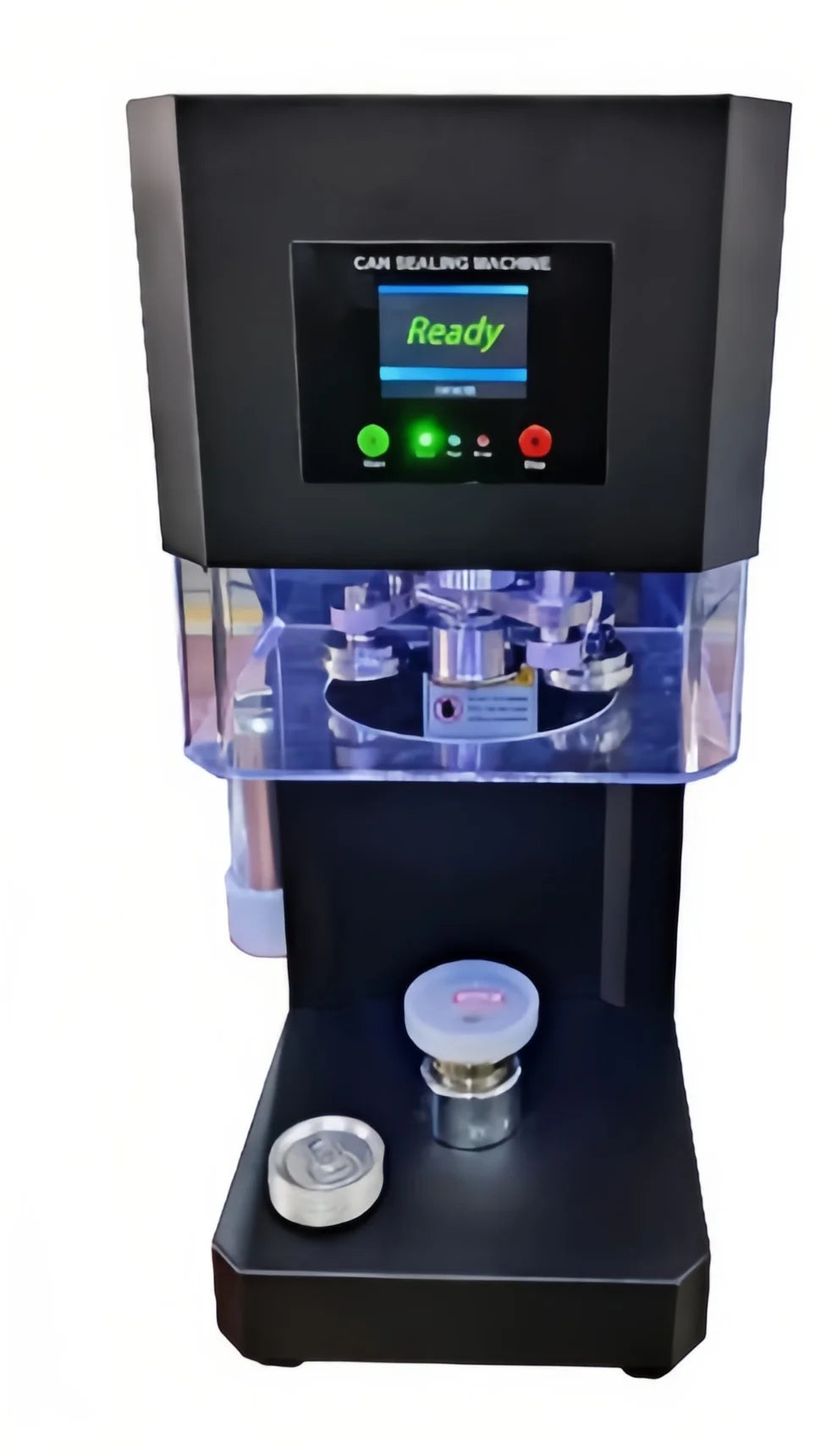 Fully Automatic Can Sealing Machine Commercial Plastic Can Capping  Aluminum Cap Milk Tea Shop Cup  Sealing Machine