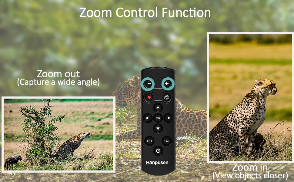 HANPUSEN Bluetooth Wireless Camera Remote for Nikon Zfc Z30 Z5 Z7II Z6III Z50 COOLPIX P1000 P950 A1000 B600; Replace Nikon ML-L7