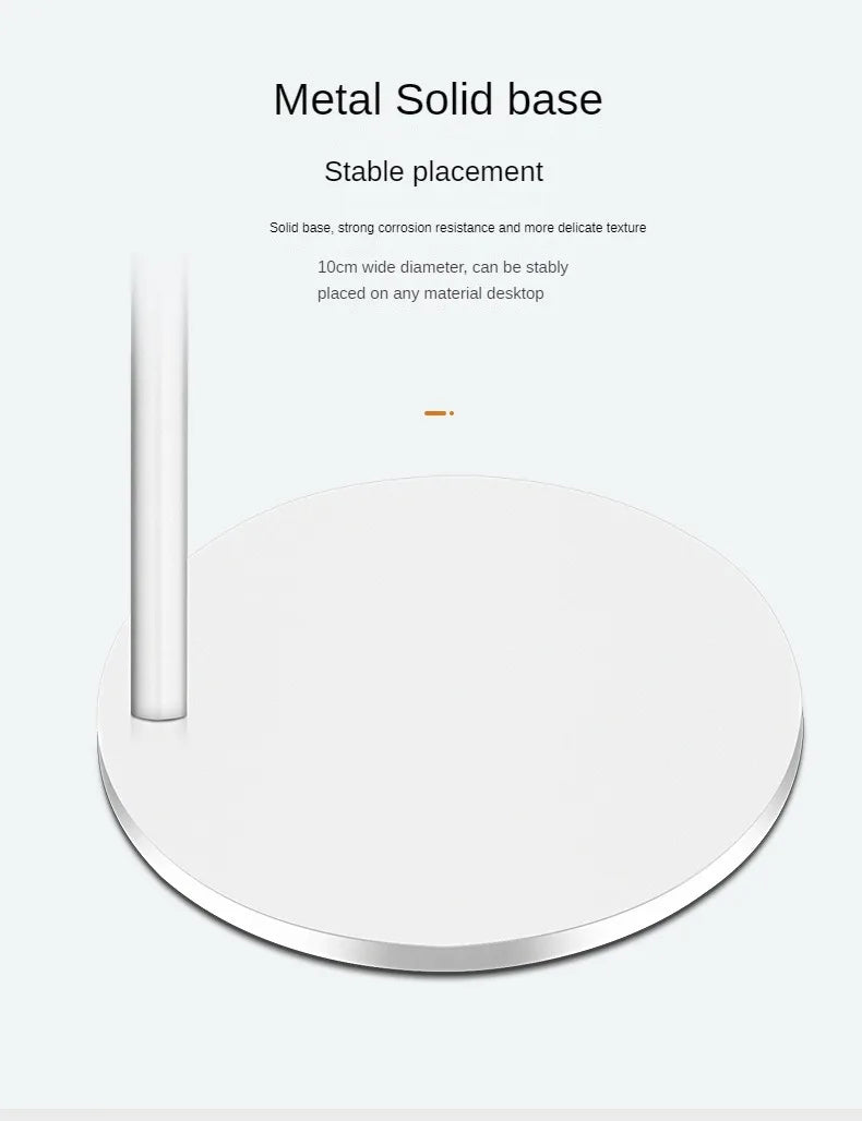 Curved Aluminum Headphone Stand Rack Sturdy Metal Gaming Headset Earphone Holder Hanger with Solid Base for Table Desk Display
