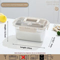 Stainless Steel Bento Box Large Capacity Microwave Safe Portable Lunch Box Food Storage Container for Work School Picnic