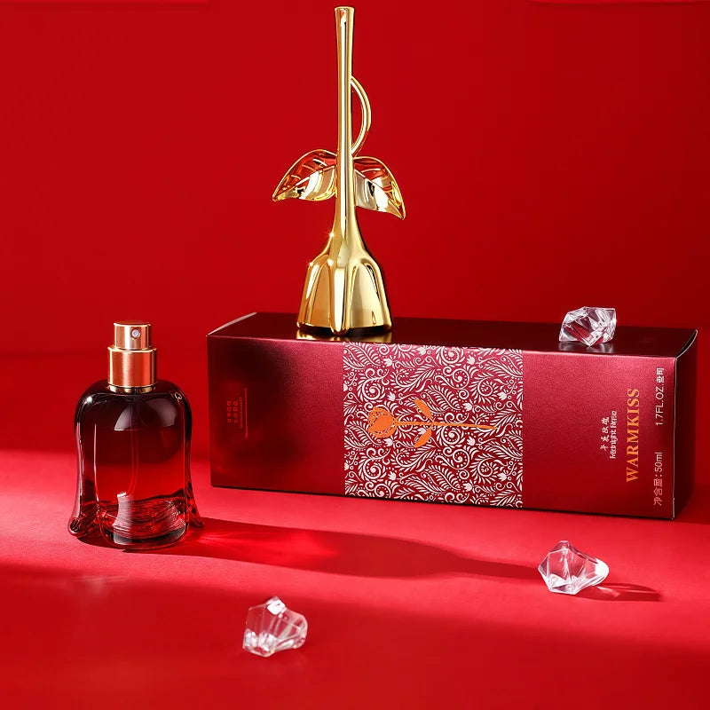50ML Midnight Rose Perfume for Women - Long-Lasting Floral Fresh Elegant Body Spray Pheromone Gift Charming Light Fragrance