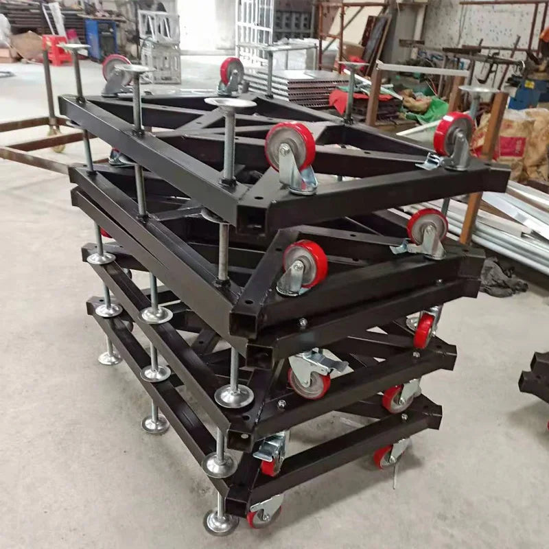 Aluminum Truss Desktop Podium Speaker Stand Lighting Shelf