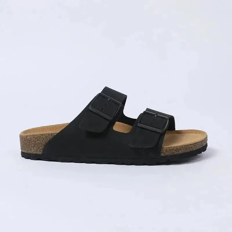 New Womens Clogs Boston Slides Mens Slippers Sandals Sliders Suede Leather Flips High Quality Spring Summer