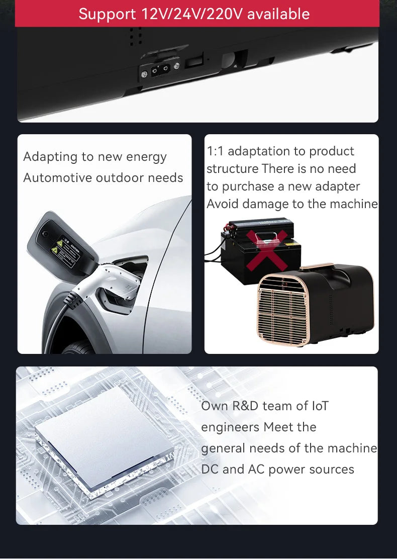Hot Sale High Quality 5000 Btu Portable Air Conditioner 12v 24v Tent Car Camping Portable Air Conditioner