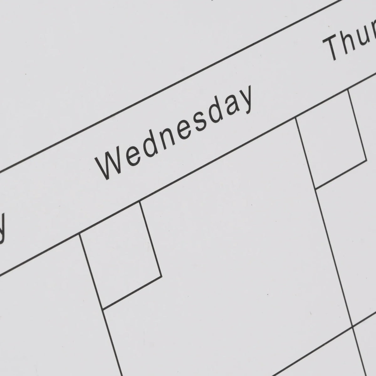Calendar Whiteboard Dry Erase Calendar 30x40cm Double Sided Magnetic Desktop White Board Calendar Monthly Planner with Stand