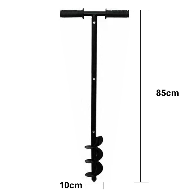 Hand Garden Drill Bit Garden Seedlings Manual Soil Loosening Drill Twist Planting Bit Quick Pot Hole Digger Tools Quick Digger