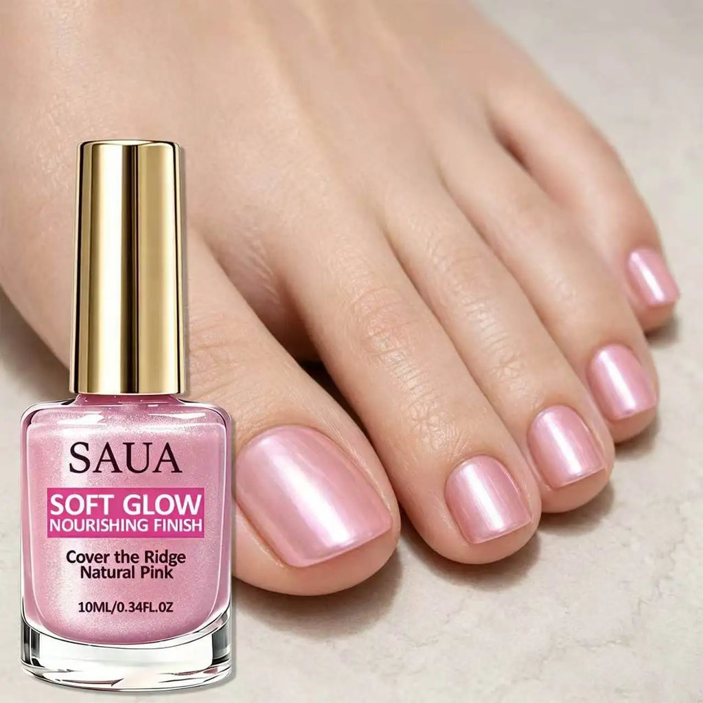 10ml Pink Nail Polish Can Create Shiny and Healthy Nails. It Is Convenient to Use and Can Be Dried Quickly Without Lighting