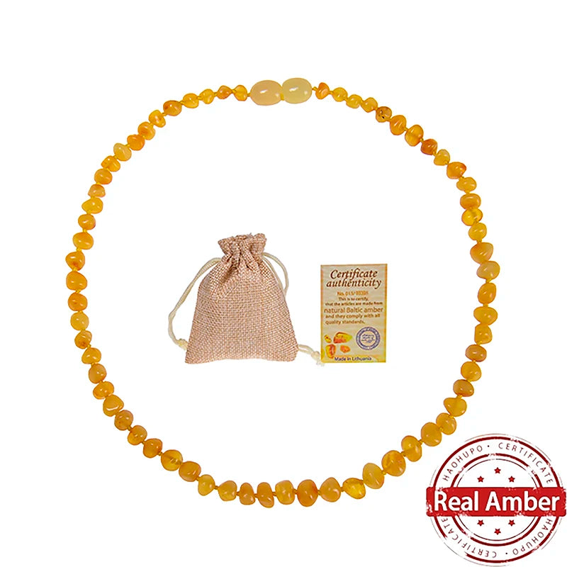 Fashion Women Natural Baltic Amber Bracelet/Necklace Original Handmade Amber Jewelry Gift Accessories Wholesale