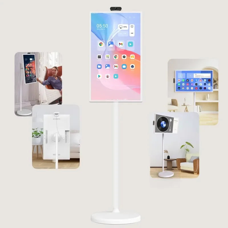 27 Inch Vertical Touch Screen Android Smart Monitor Wifi Wireless Digital Signage Display Tablet TV For Advertising Kiosk