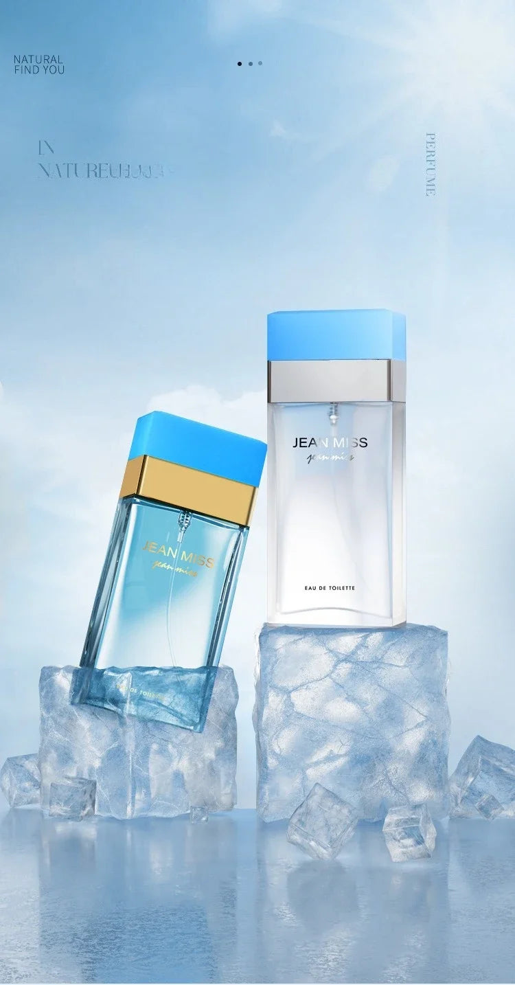 Light Blue Marine Floral Fragrance for Women with Long-Lasting Scent Light Blue Allure: A Light Perfume with Lemon Fruity Notes