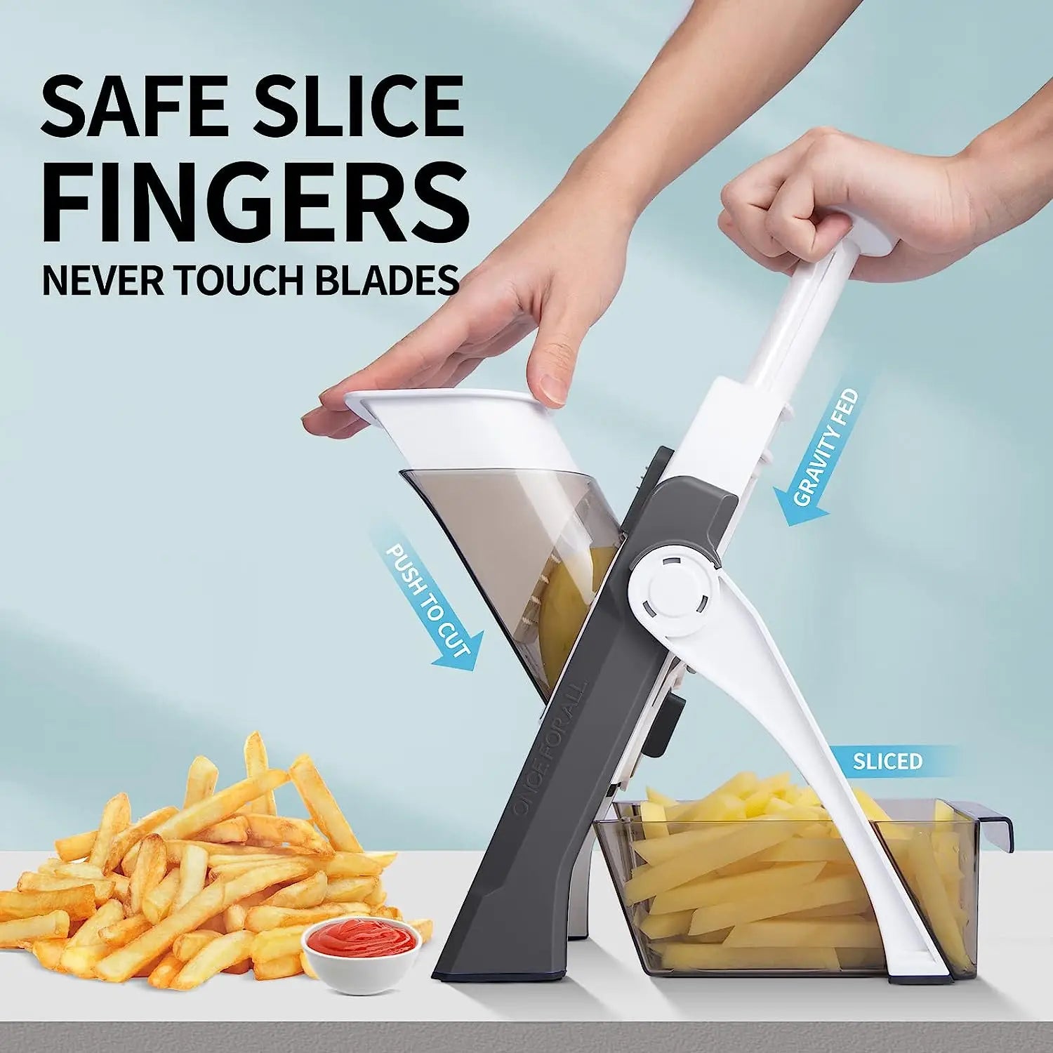 Vegetable Slicer Slicing Julienne Strip Dicing Stainless Steel Fruits Potato Carrot Onion Cutter Kitchen Gadgets