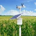 WMO Smart Cellular 4g Gsm 14 in 1 Ambient Agriculture Professional Automatic Weather Station with Wind Solar Rain Gauge
