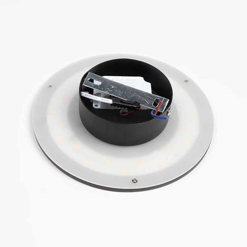 Indoor LED Wall Lamp Living Room Decorative Lamp Home Lighting Fixture Attic Staircase Lamp Circular Aluminum AC 90-260 Volts