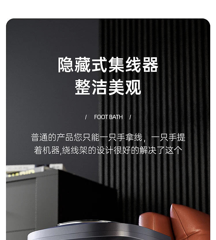 Acupoint Scraping Foot Bath Bucket Automatic Heating Electric Massage Constant Temperature Footbath Machine,  Bath Foot
