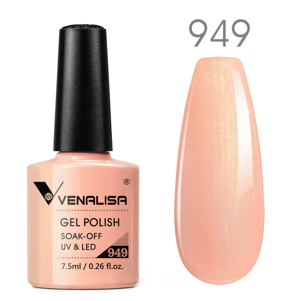 Venalisa TPO Free Earth Brown Autumn Color Collection Nail Gel Polish Soak Off UV LED Gel Varnish Gorgeous Gel Nail Manicure