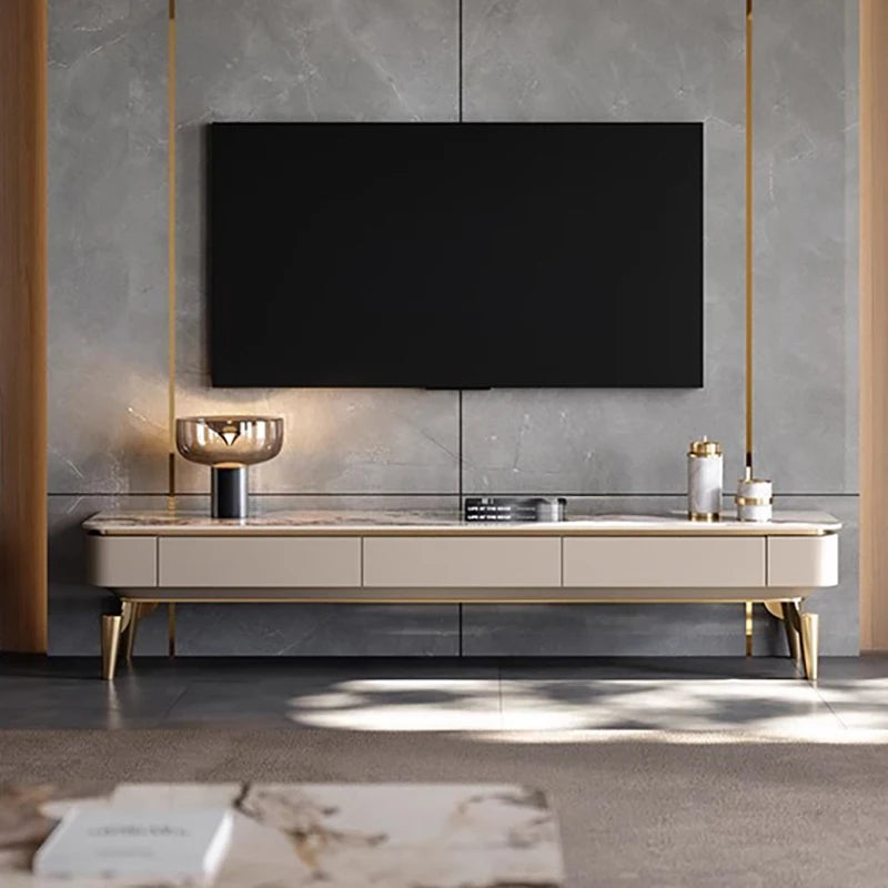Modern Italian Tv Stands Design Drawers Style Premium Tv Table Luxury Trendy Elegant Muebles Para Hogar Living Room Furniture