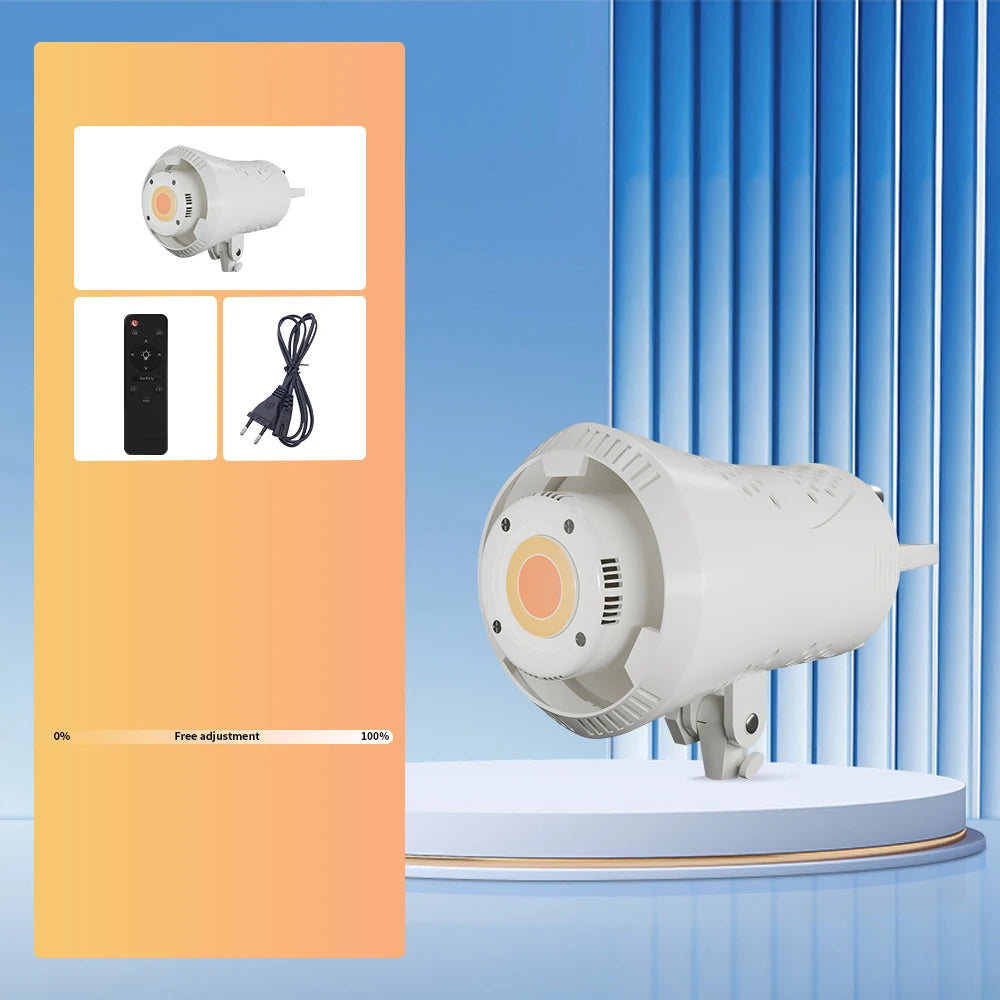 115/135W Photography Bowens Lighting LED 220V Video Studio Daylight-Balanced Lamp Portrait Flash Studio 3000-6000K 3 Colors