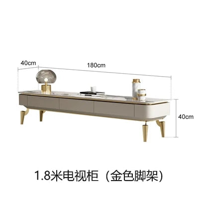 Modern Italian Tv Stands Design Drawers Style Premium Tv Table Luxury Trendy Elegant Muebles Para Hogar Living Room Furniture
