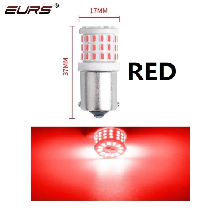 2pcs PY21W bau15s P21/5W 1156 Ba15s P21W 1157 Bay15d For Car LED Bulbs Turn Signal Light 3014 57SMD Brake Reverse Parking Lamps