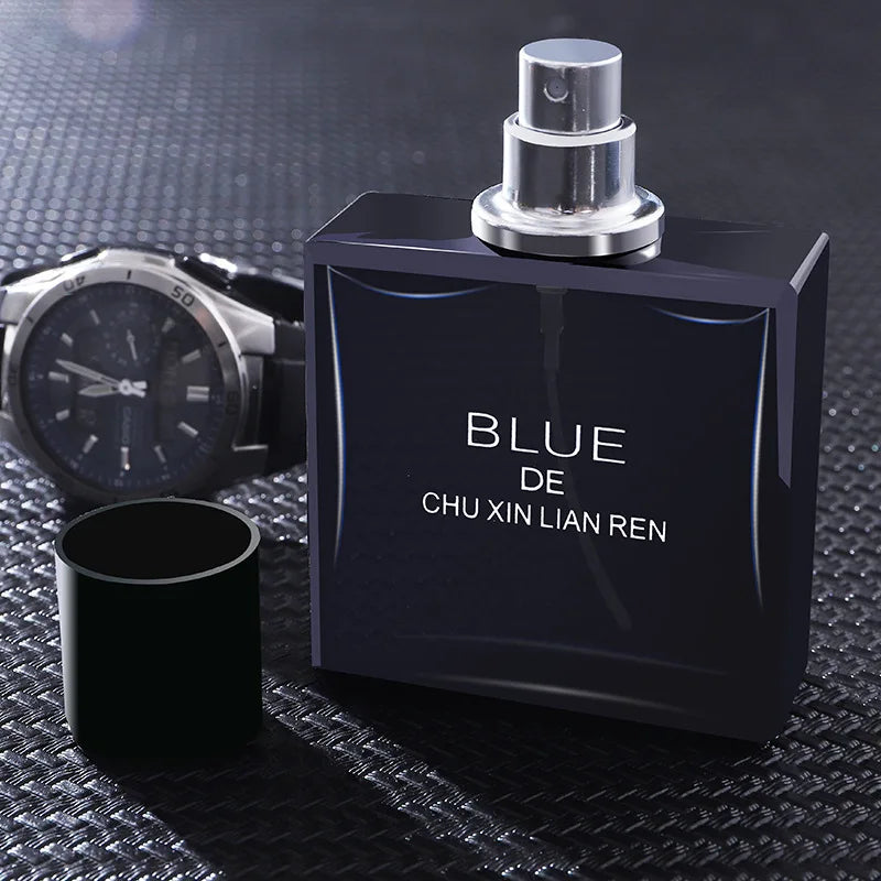 Brand Perfume Woody Men Perfume Spray Long Lasting Sandalwood Ocean Light Fragrance Vibrant Gentleman Gift