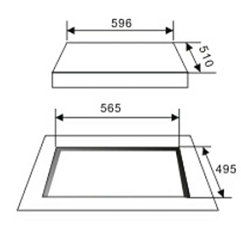 36"4 Burners Built in Induction Cooker Gas Cooktop Electric Stove 220V Factory Price