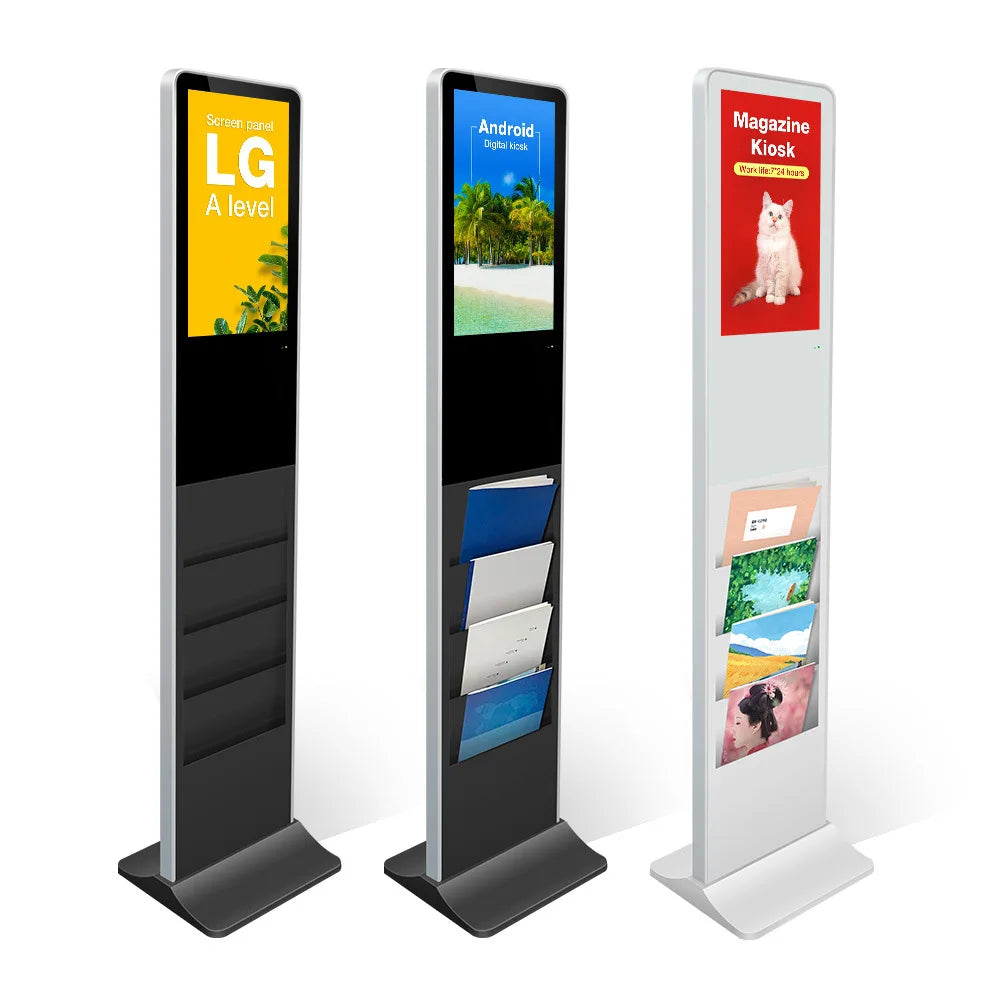 21.5 32 43 Inch Shopping Mall Android Interactive Touch Screen Digital Signage Display Floor Stand Lcd Self Service Kiosk