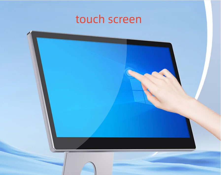 2026 New Product -15.6 Inch Single Screen Window POS System, Desktop Cash Register CPU 4th Gen I5 4G RAM 8GB SSD 256GB