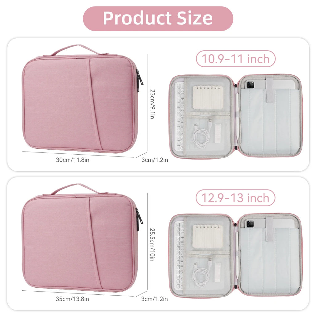 Laptop Bag for 11-13 Inch Protective Tablet Sleeve Case Padded Carrying Case Fit for iPad Macbook Xiaomi ASUS HUAWEI Lenovo