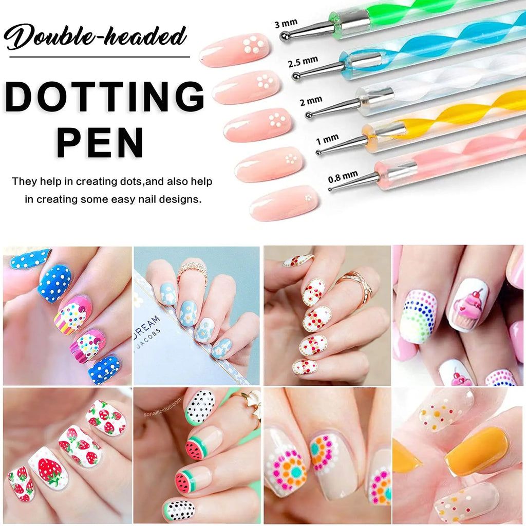 Nails Things Brushes For Manicure Set Nails Art Accessories Tools Kits Nail Supplies For Professionals Manicure Set