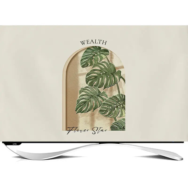 TV Cover Aesthetic three-dimensional sense Household Hanging LCD TV Dust 24-75 Inch Living Room Decoration for Televisions